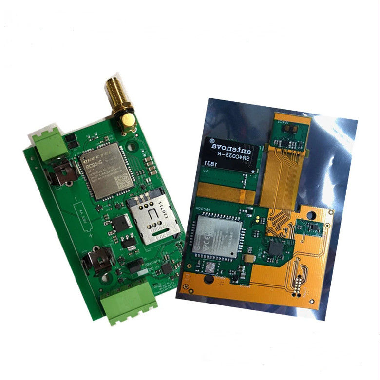 El revestimiento conformal del ensamblaje de PCB para automóviles cumple con los requisitos de la industria Min Hoyo 0,1 mm espesor 0,4-3,4 mm
