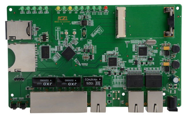 Prototipo de PCB Componentes de ensamblaje 1.6 mm 2 capas de circuito impreso de la junta de la junta libre de plomo
