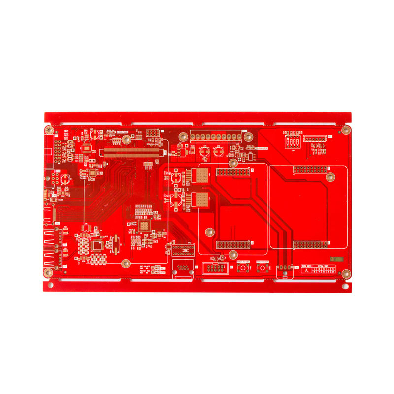 Fábrica de fabricación de SMT Pcb 50Ω HDI placa de PCB 4L 1 N 1 tamaño de la placa 300mmx210mm
