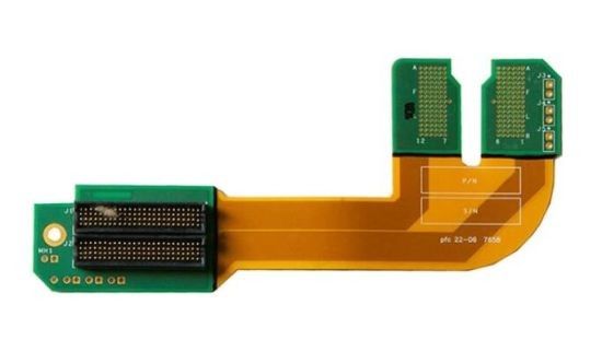 Fuse de diseño de PCB rígido flexible de doble cara y giro rápido de 200 mmx90 mm de alta Tg IATF TS16949