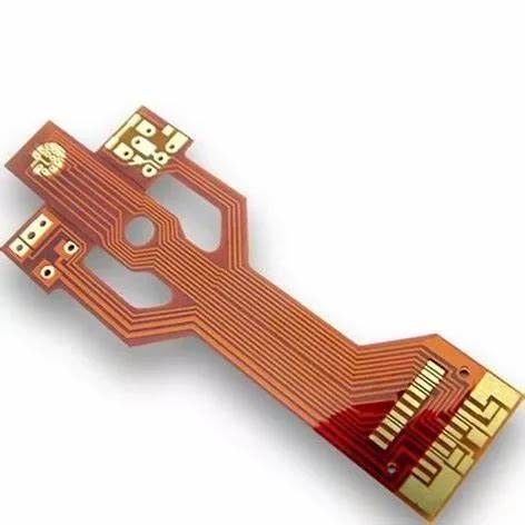 1/2 oz Polyimide Flexible Pcb Fabrication Board Material PI Resistor de máscara de soldadura de color blanco amarillo