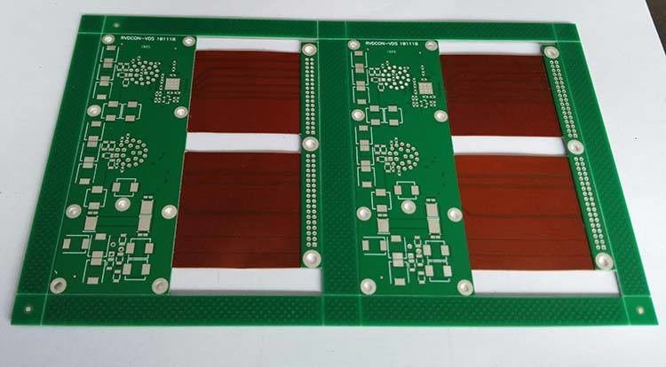 1/2 oz Polyimide Flexible Pcb Fabrication Board Material PI Resistor de máscara de soldadura de color blanco amarillo
