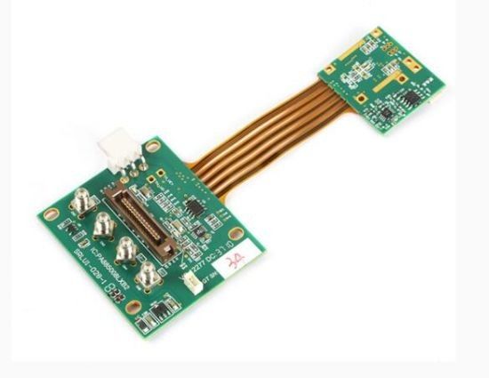 1/2 oz Polyimide Flexible Pcb Fabrication Board Material PI Resistor de máscara de soldadura de color blanco amarillo