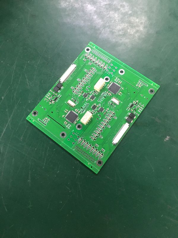 2 capas de cobre pesado de 2,4 mm 4OZ placa de PCB desnuda Protección de energía con HASL FR4 libre de plomo