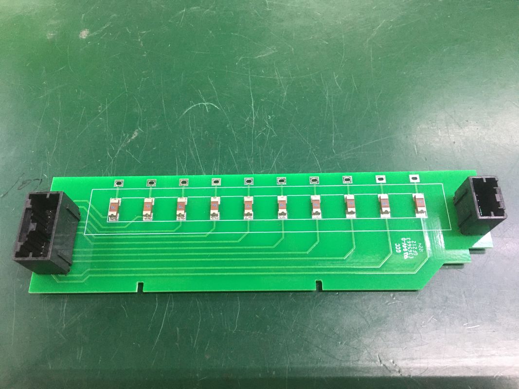 2 capas de cobre pesado de 2,4 mm 4OZ placa de PCB desnuda Protección de energía con HASL FR4 libre de plomo