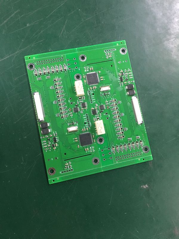 2 capas de cobre pesado de 2,4 mm 4OZ placa de PCB desnuda Protección de energía con HASL FR4 libre de plomo