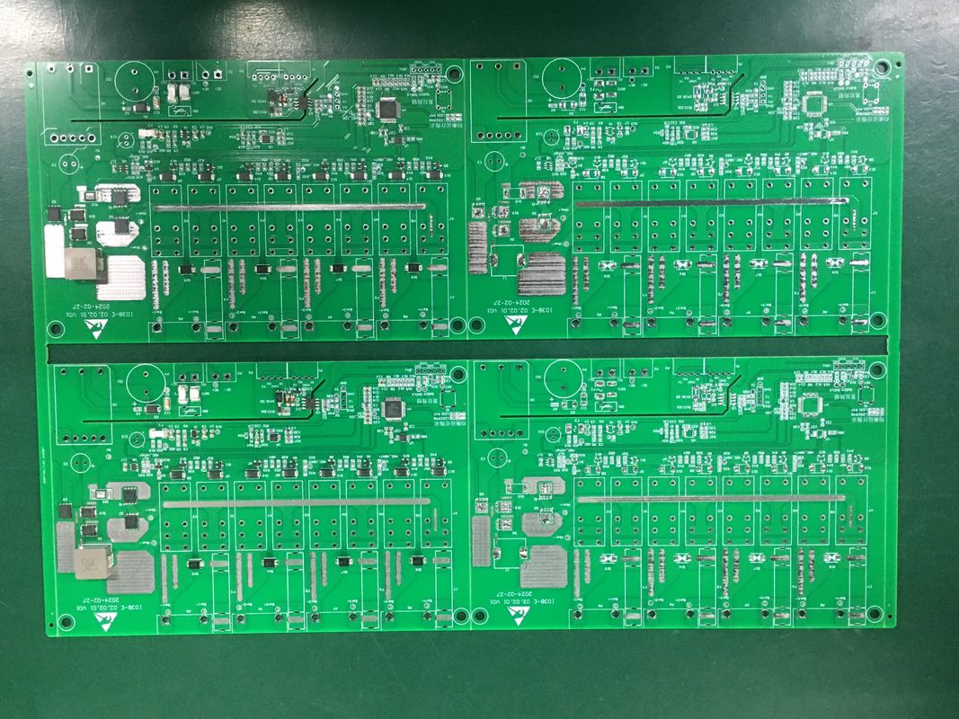 Comunicación profesional: ensamblaje de PCB de múltiples capas con material FR4 y espesores de 0,4 mm a 3 mm