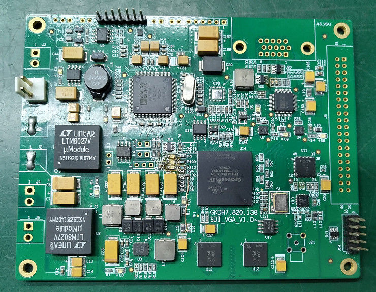 Recolección de PCB llave en mano de detector de oro con ensamblaje de cuadrícula de bolas hasta 1200 * 400mm tamaño