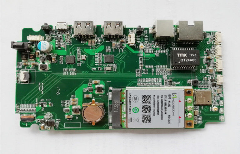 2-20 Capa 2 de lado de la asamblea de PCB de nueva energía PCBA inmersión de plata HASL ENIG OSP 6.0mm