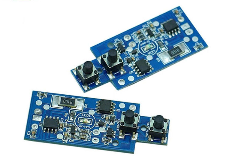 Nueva energía de la automoción de PCB de ensamblaje FR-4 Materiales de oro azul negro verde rojo Soldermask