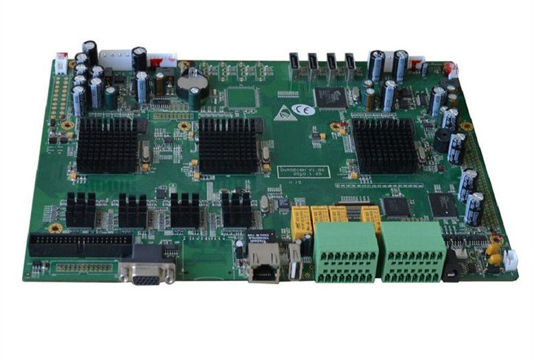 FR4 Conjunto de PCB para automóviles con QFP de inspección de rayos X y almohadillas inferiores de la más alta