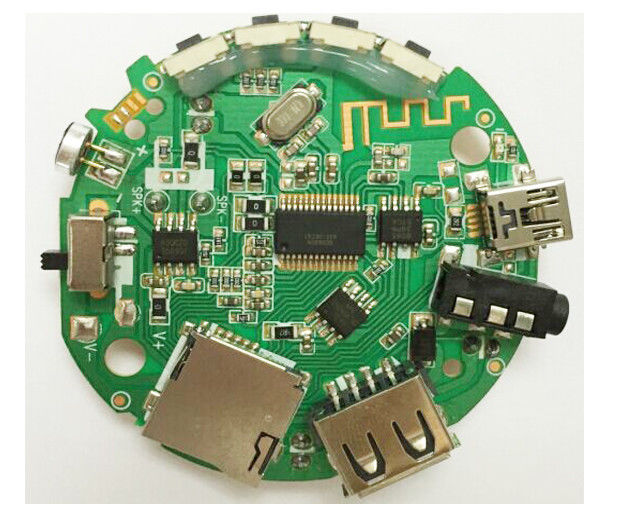 FR4 Conjunto de PCB para automóviles con QFP de inspección de rayos X y almohadillas inferiores de la más alta