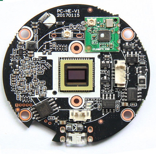 Pwa ensamblaje de cableado impreso diseño de PCB médico de doble lado multicapa 75 mm x 28 mm x 5 mm