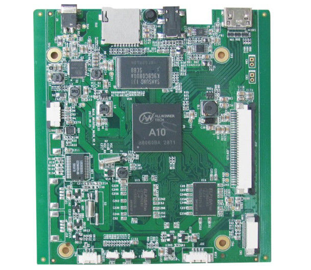 Pcba Bga ensamblaje de placas de Pcb negro de seda FR-4 ROHS UL ISO9001 2015