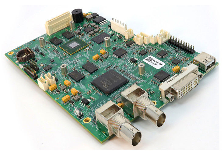 FR4 Conjunto de PCB para automóviles con QFP de inspección de rayos X y almohadillas inferiores de la más alta