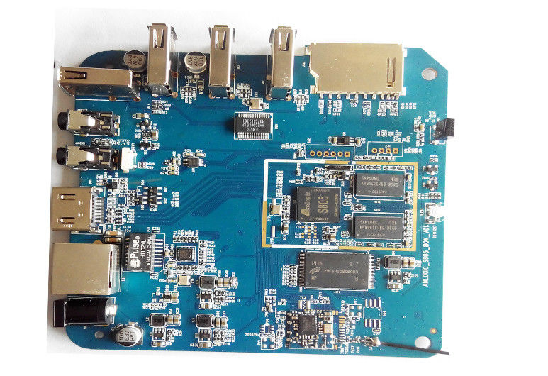 1.6mm Pequeñas cantidades de ensamblaje de PCB industria médica circuitos impresos ensamblajes de tarjetas de circuitos múltiples capas ROHS