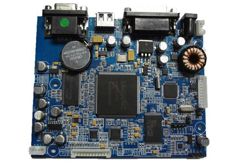Prototipo de estaño de inmersión Pcba de 1,60 mm PCBA Máscara de soldadura negra PCB médico incorporado en batería