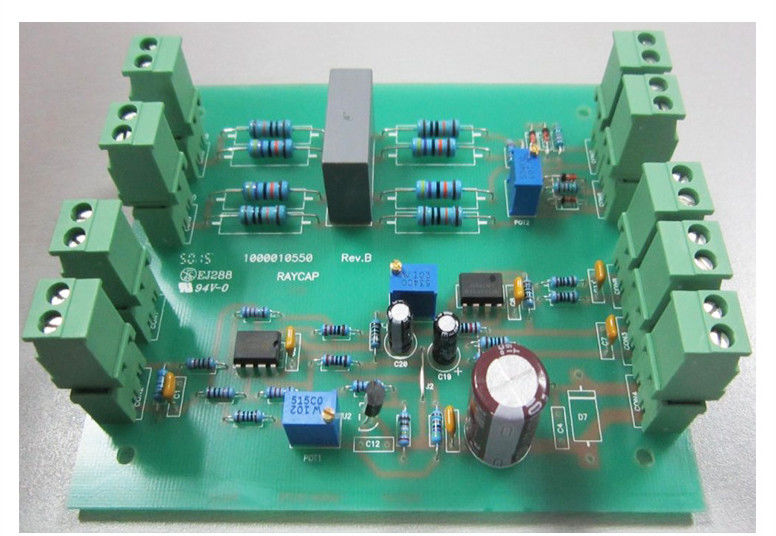 Conjunto de circuitos impresos para automóviles de pequeño tamaño 0.5 mm 6 capas Certificado ROHS UL