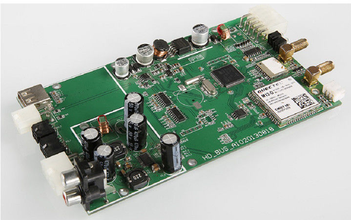 Pcba para automóviles Bga PCB de ensamblaje FR-4 ENIG FPC PCB verde azul máscara de soldadura 4mil