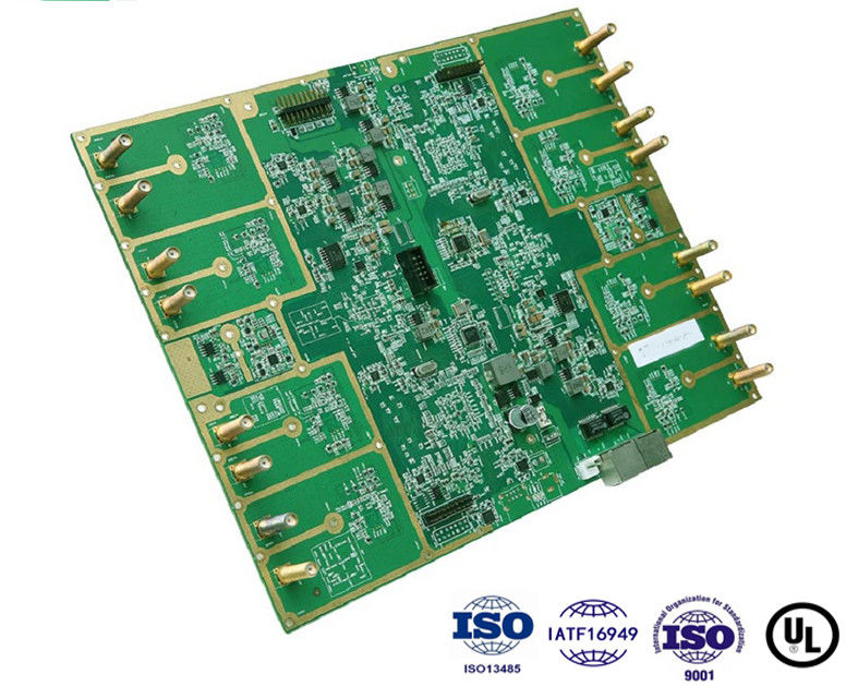 Proceso de ensamblaje de PCB de doble cara HASL ENIG OSP New Energy Circuit Board con paradas
