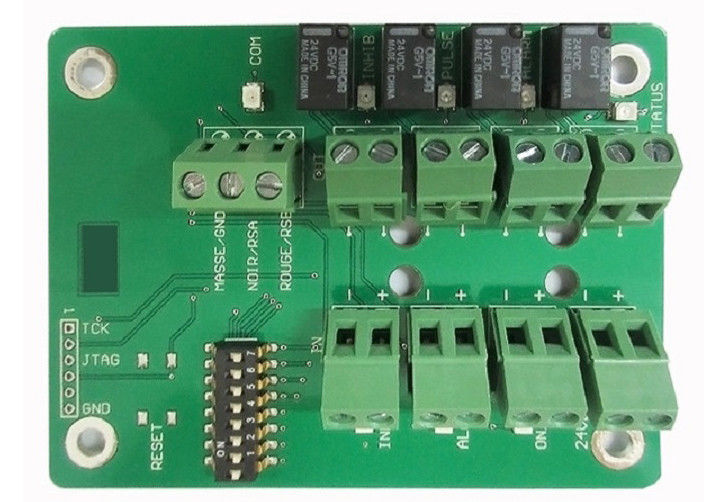 Proceso de ensamblaje de PCB de doble cara HASL ENIG OSP New Energy Circuit Board con paradas