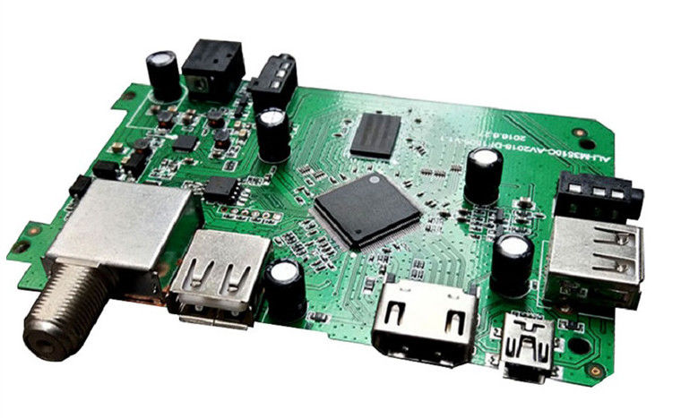 FR-4 ensamblaje de PCB IPC clase 2 o 3 estándar de 5 capas 4mil línea de giro rápido de PCB