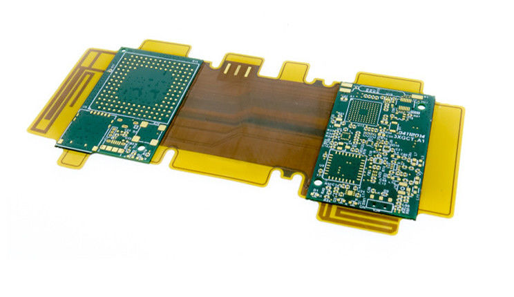 Empresa de montaje de PCB electrónicos Plata 1-30L Control de impedancia 100 Ohm Proceso PCBA rígido flexible