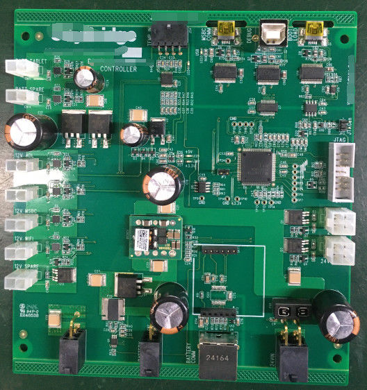 4 capas de montaje de placas de circuitos impresos para la industria TIC realizado y prueba funcional