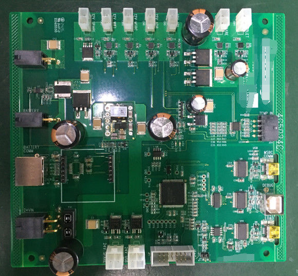 4 capas de montaje de placas de circuitos impresos para la industria TIC realizado y prueba funcional