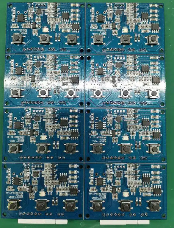 1-20 Capas de ensamblaje de PCB PCBA con máscara de soldadura verde y espesor máximo de la placa 6.0mm