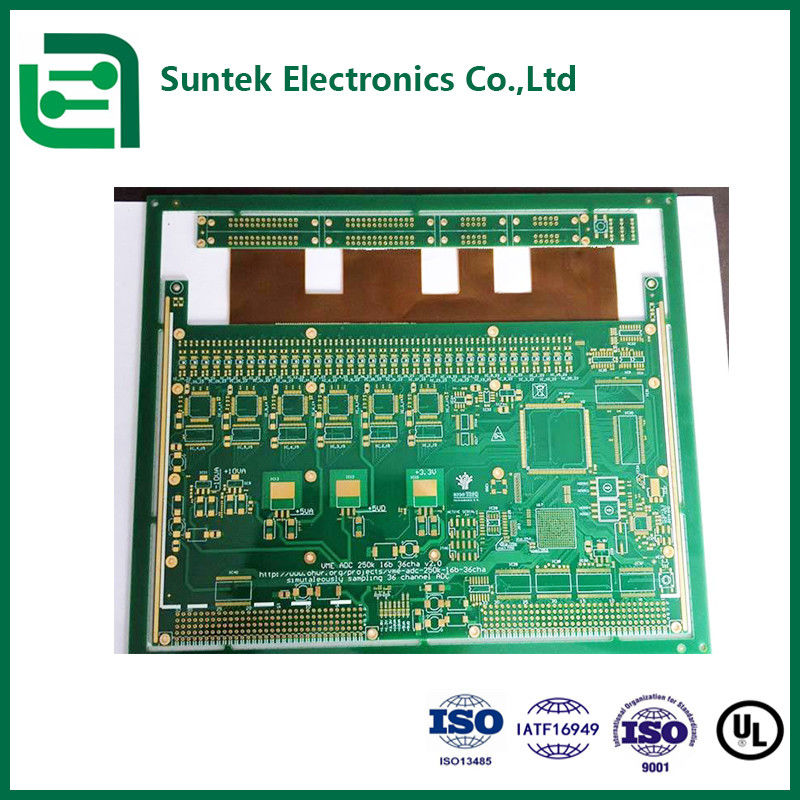 Capa máxima 38L 1,6 mm de espesor 1OZ de cobre Placas de PCB personalizadas con capa 8L y material base Getek
