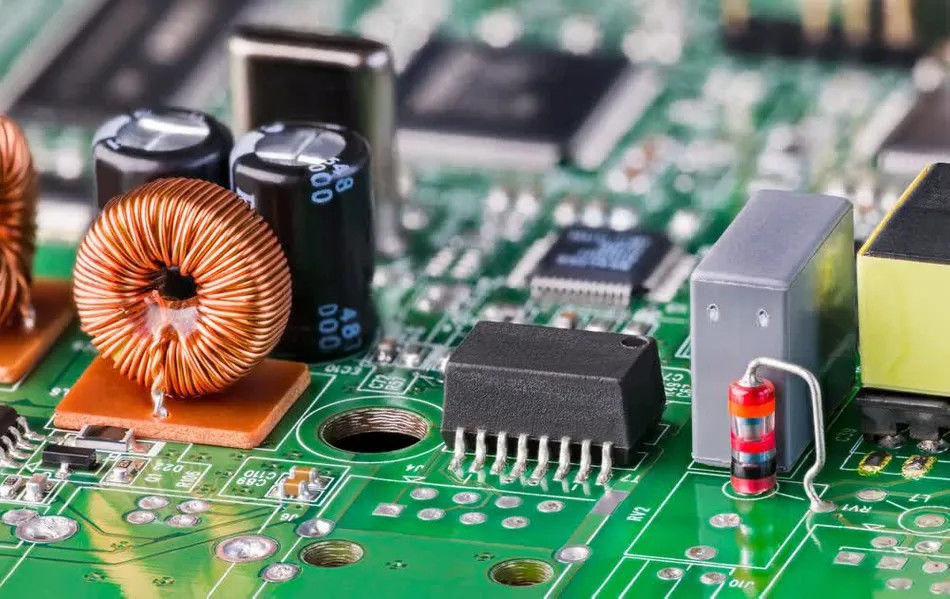 Ensamblaje de electrónica de energía avanzada PCB PCBA con 2-4-6 capas y máscara de soldadura negra