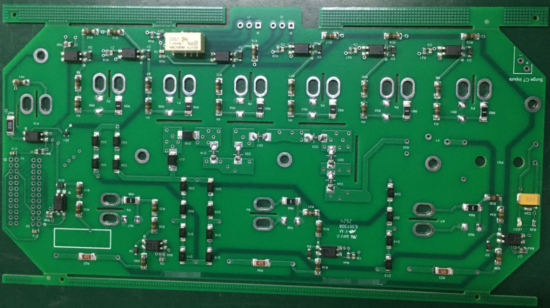 PCBA placa de circuito electrónico 94v0 línea de ensamblaje de PCB espesor 0.4mm-3mm cobre 2OZ producción