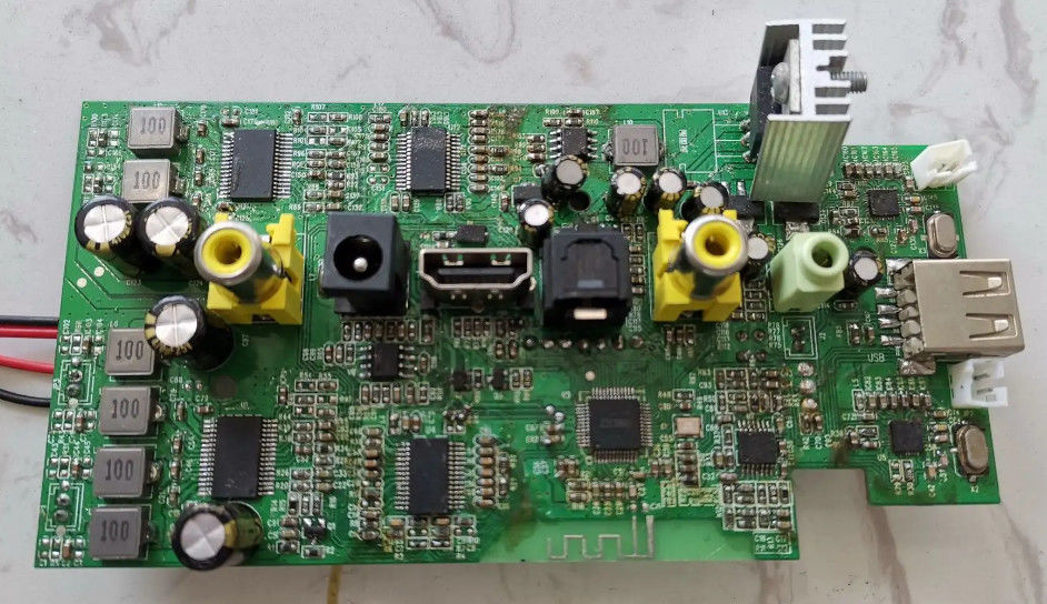 Fabrica de ensamblaje de PCB FR4 de bajo volumen de 2L para el control de energía nueva en China y Camboya