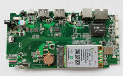 Electrónica de 8 capas HDI PCB Producción y montaje para protección de alta potencia