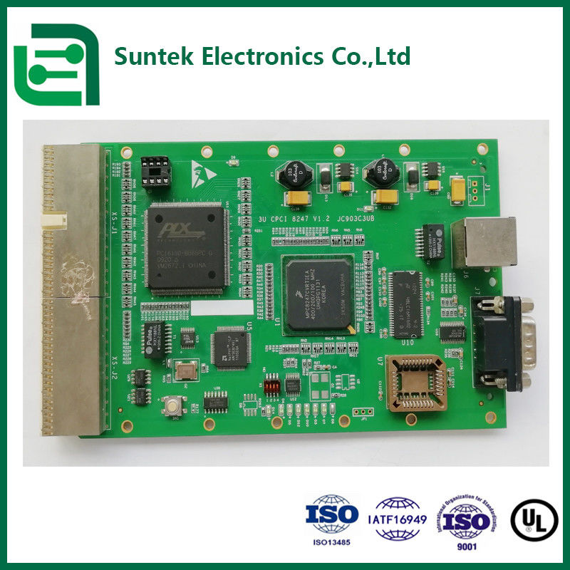 Diseño de PCB de núcleo metálico de múltiples capas, montaje de placa de circuito impreso a través del agujero y montaje superficial Certificación UL
