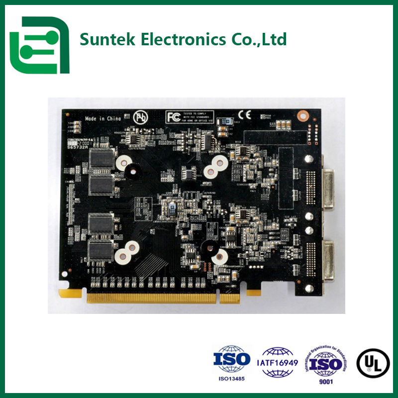 China y Camboya Fabricación de ensamblaje de PCB SMT con opciones de tecnología a través de agujeros y mixta HASL UL