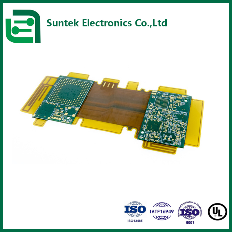 Ensamblaje de PCB PCBA de 1-6 capas con máscara de soldadura verde y espesor máximo de placa de 8,0 mm