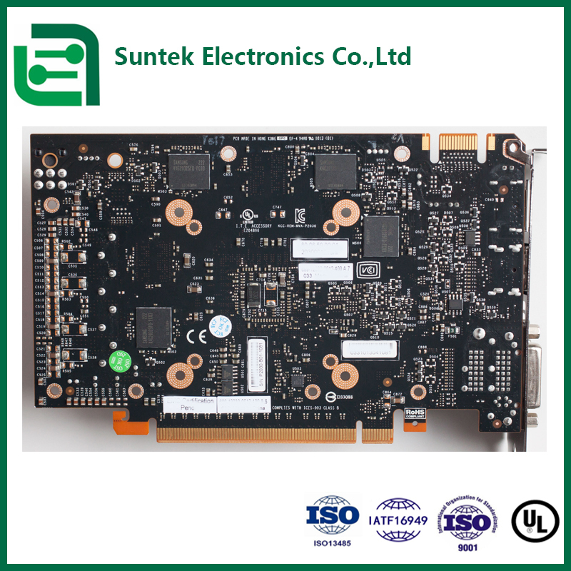 Fabricante de PCBA de placa HDI con espesor de cobre máximo de 0.5-8OZ, paquete mínimo 0201 en China y Camboya