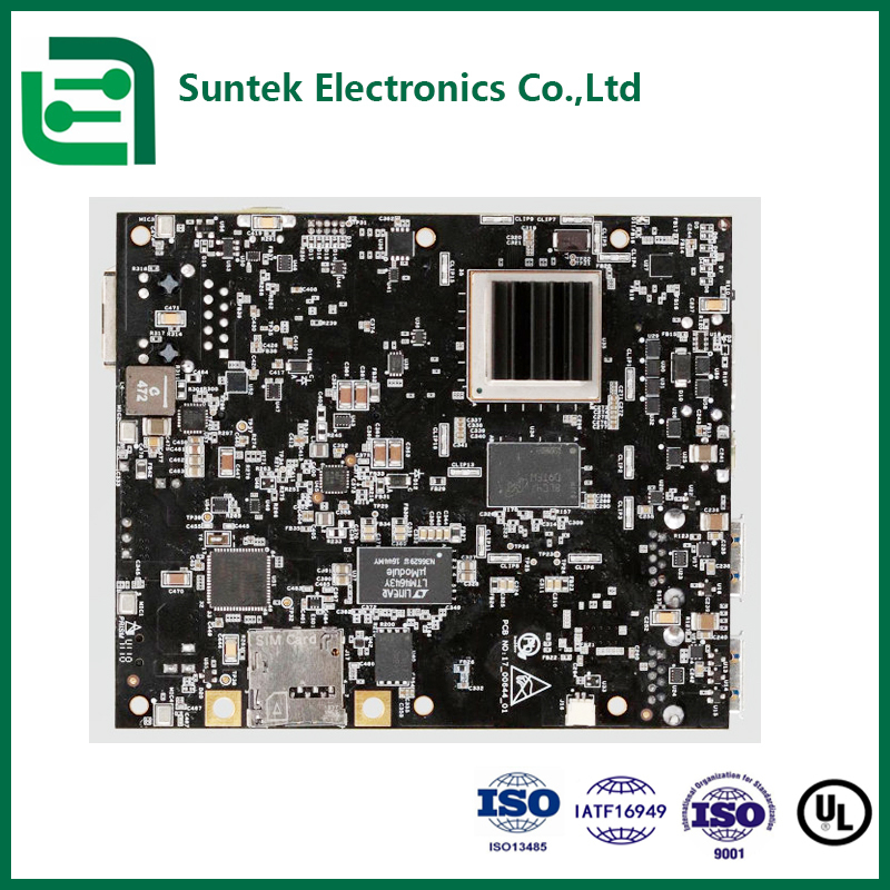 Fabricante de PCBA de placa HDI con espesor de cobre máximo de 0.5-8OZ, paquete mínimo 0201 en China y Camboya