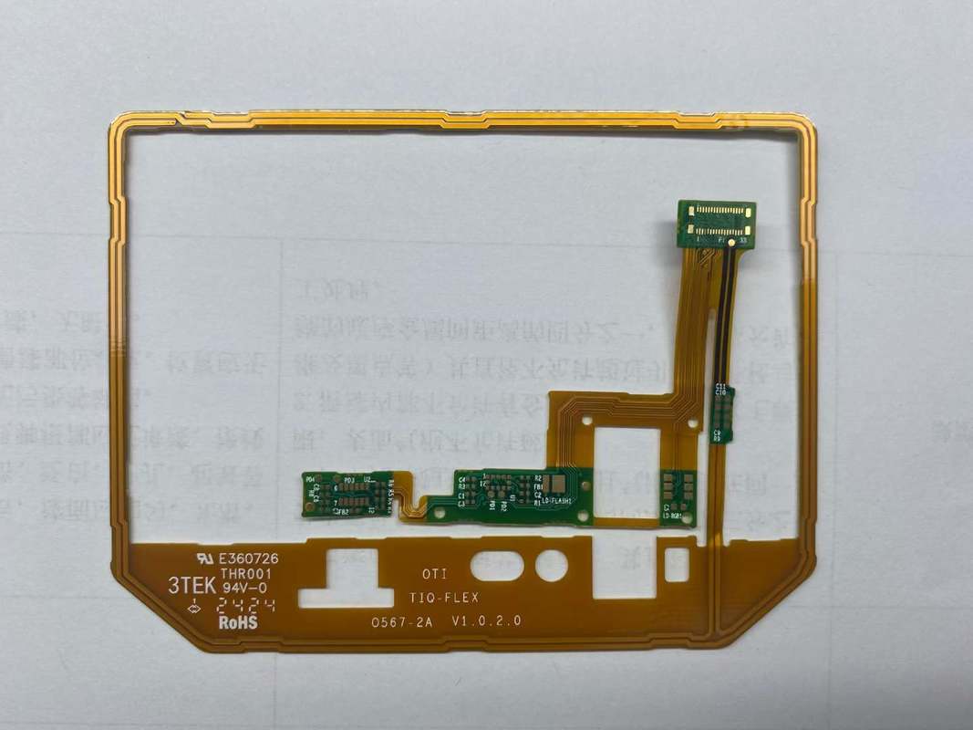 Fabricante de ensamblaje de PCB electrónicos 1-30L Control de impedancia 100 Ohm Proceso PCBA rígido flexible