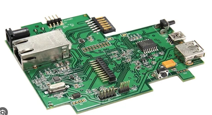 Fabricante de ensamblaje de PCB de circuito electrónico PCBA con serigrafía verde, ensamblaje de PCB llave en mano ENIG 2U Oro de inmersión IPC Clase II/III