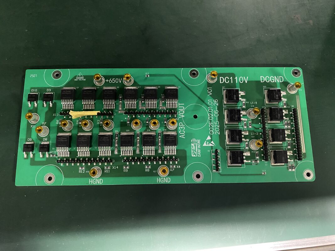 Servicios de Ensamblaje y Pruebas de Placas de Circuito Impreso con Relleno de Agujeros Láser con Máscara de Soldadura Blanca EMS PCBA