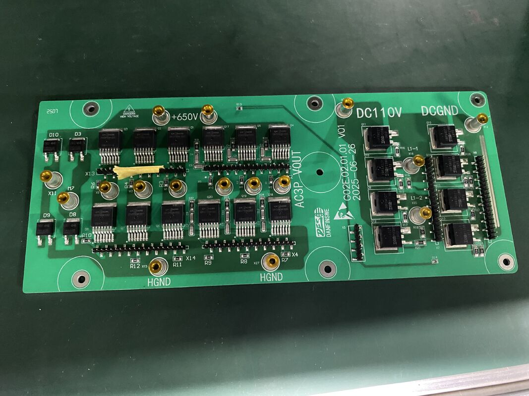 Servicios de Ensamblaje y Pruebas de Placas de Circuito Impreso con Relleno de Agujeros Láser con Máscara de Soldadura Blanca EMS PCBA