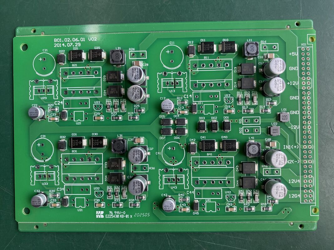 Diámetro de agujero mínimo 01 mm Ensamblaje de PCB de comunicación 6 capas de alta Tg170 y alta Tg180 optimizado para dispositivos de comunicación