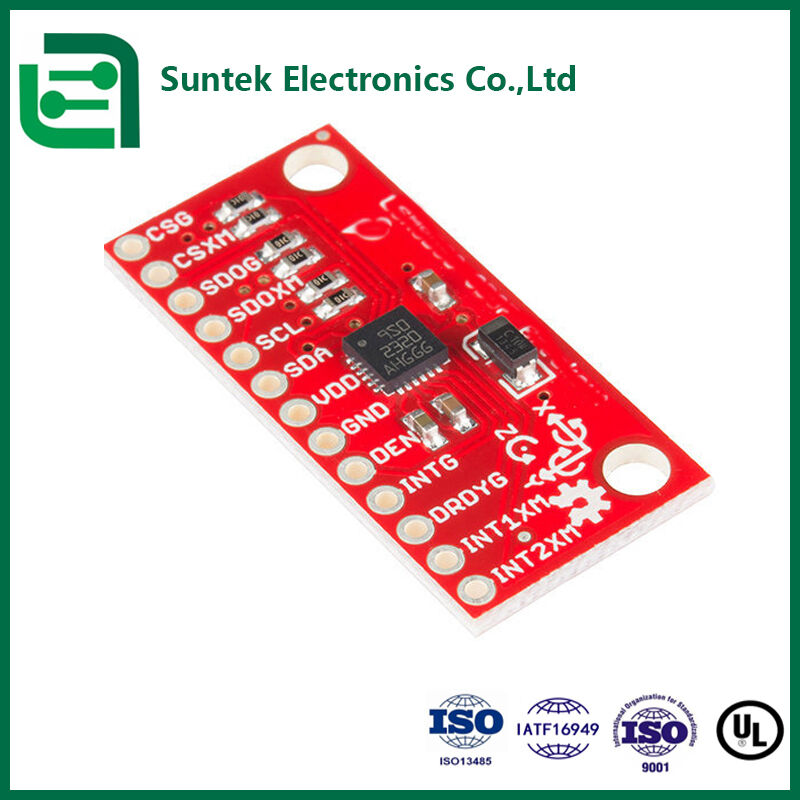 RoHS Compliant EMS PCBA and PCB Assembly with 1L-32L Layers and FR4 Material