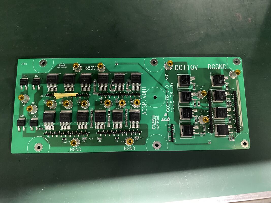 Pcb espesor 0,2-3,2 mm ensamblaje de PCB industrial con control de impedancia y material CEM-3 para el diseño de circuitos estables