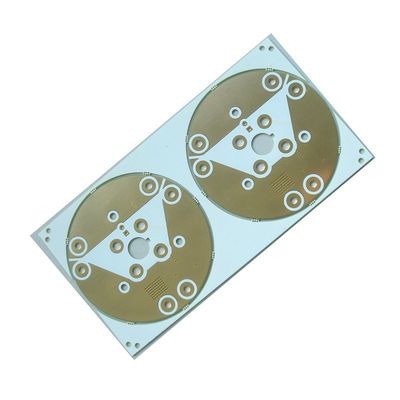 Material de base de aluminio placa de PCB LED ROHS SMT inmersión de oro diseño de bricolaje