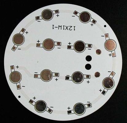 ROHS Material de base de aluminio placa de PCB LED SMT inmersión de oro de diseño de fabricación