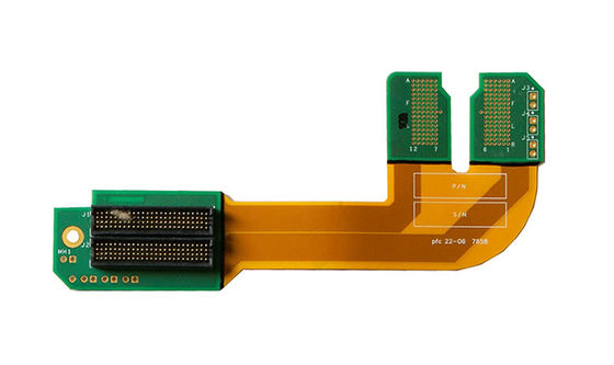 Múltiplas de 0,075 mm rígido flexible de circuito impreso de la junta EMS Manufactura HDI